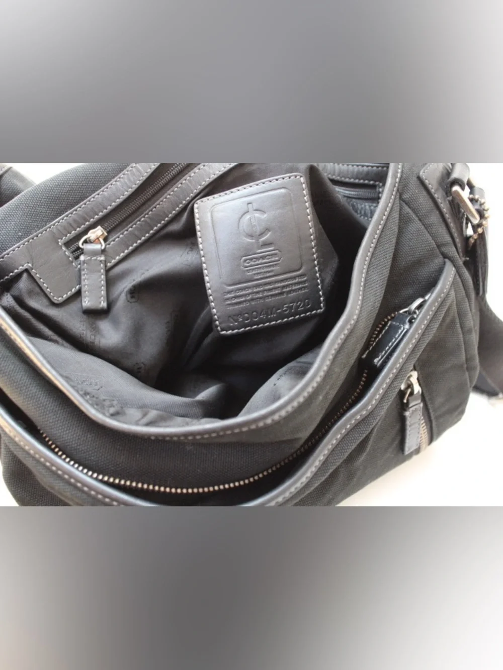 Vintage Coach messenger bag